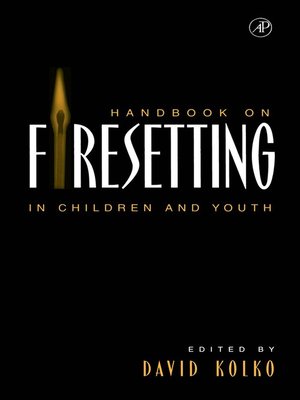 cover image of Handbook on Firesetting in Children and Youth